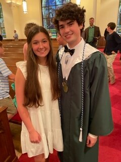 brother graduated high school