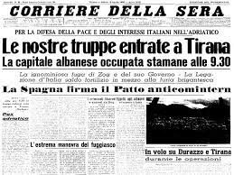 ITALIA INVADE L'ALBANIA