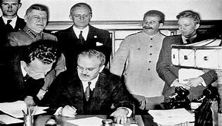 Pacto germano-soviético de no agresión 23 agostp 1939