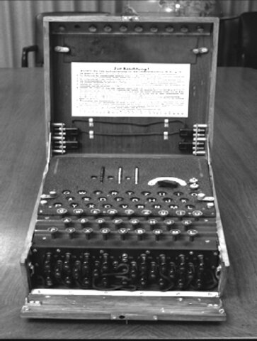 Maquina Enigma alemana