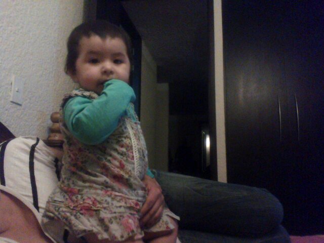 I start walking alone