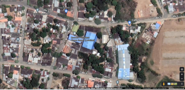 búsqueda de terreno