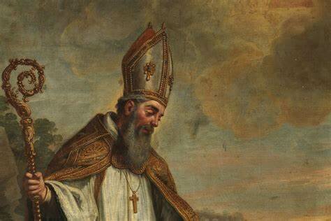 San Agustín marcha a Roma para enseñar