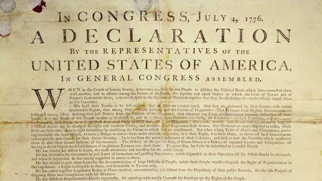 USA Declaration of Independence