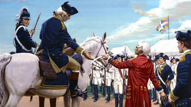 British surrendered in Yorktown