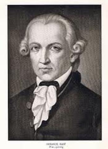 German philosopher Immanuel Kant