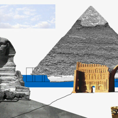 Timeline: Ibaietako zibilizazioak. Mesopotamia eta Egipto.