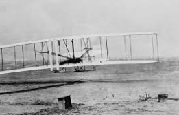 The First Powered Airplane Flies