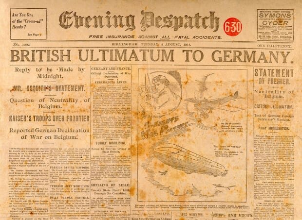 germany declares war