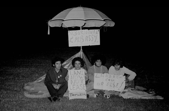 Aboriginal Tent Embassy set in Canberra