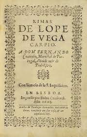 Publicación de las "Rimas", de Lope de Vega