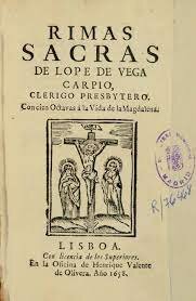 Publicación de las "Rimas sacras", de Lope de Vega