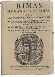 Publicación de las "Rimas humanas y divinas del licenciado Tomé de Burguillos", de Lope de Vega