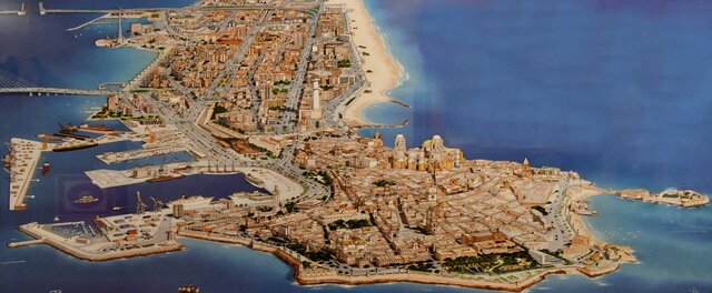 Colom va partir de Cadis