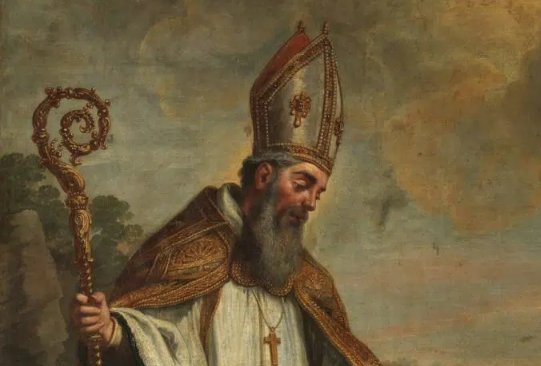 San Agustín se ordena como Obispo de Hipona