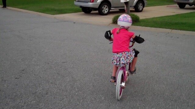 Learned to ride a bike
