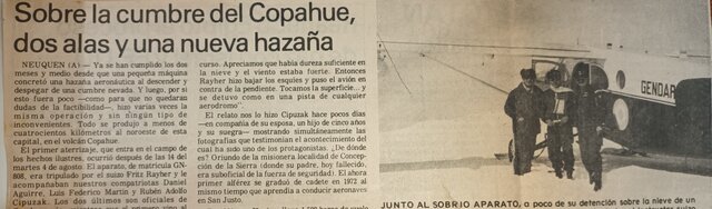 PRIMER CURSO DE ATERRIZAJE EN LA NIEVE.