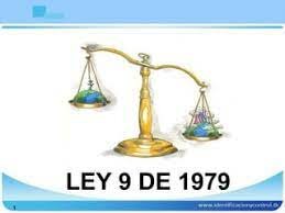 Ley 9 de 1979