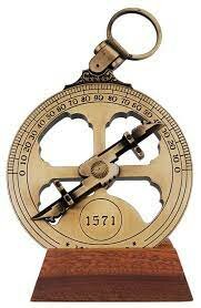 Creación del astrolabio (Instrumento de navegación).