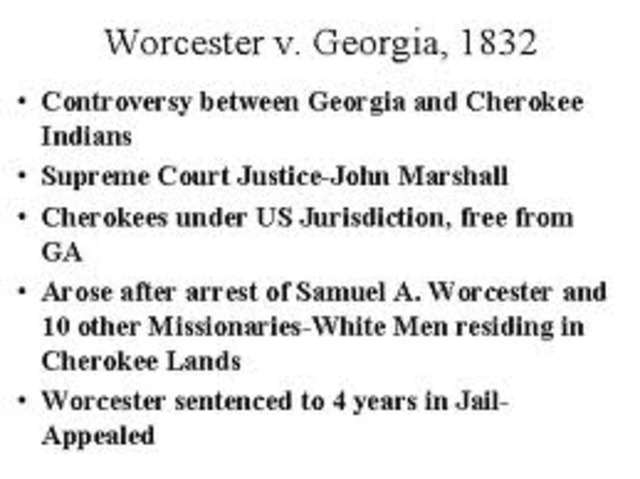 Worcester vs Georgia
