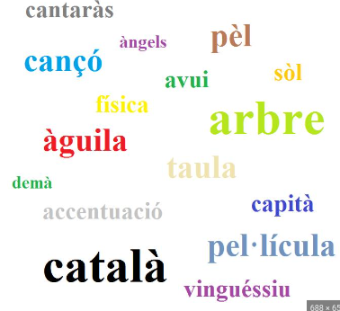 vaig començar a xerrar.