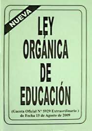 Ley orgánica.