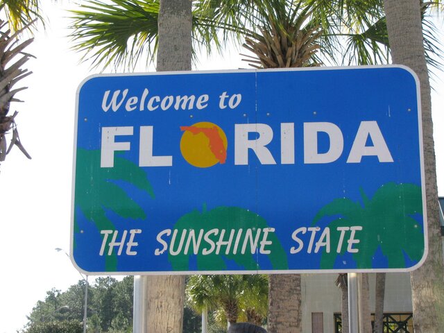 Moved back to Florida