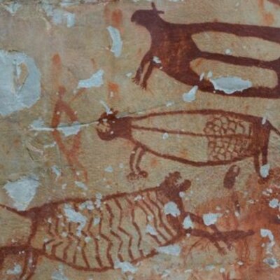 Timeline: Arte rupestre en países suramericanos ( Argentina, Bolivia, Perú, Uruguay y Colombia)