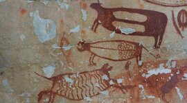 Timeline: Arte rupestre en países suramericanos ( Argentina, Bolivia, Perú, Uruguay y Colombia)