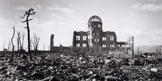 The atomic bomb is dropped on Nagasaki