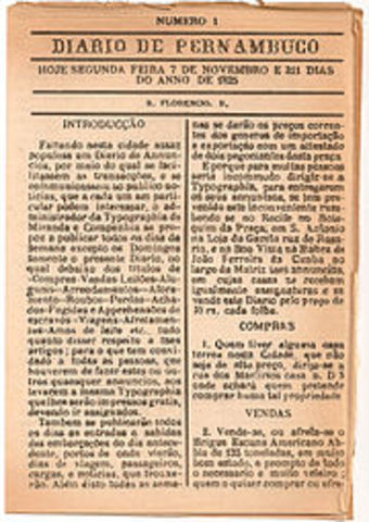 First Newspaper