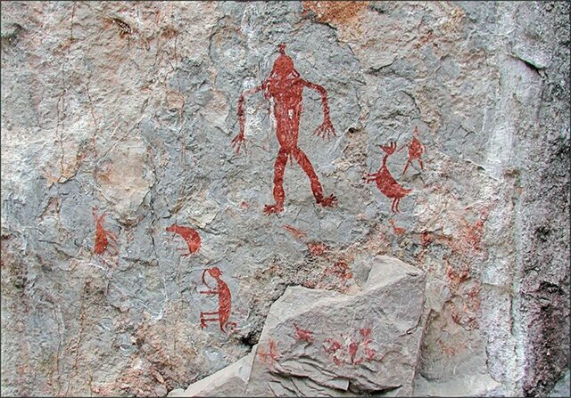 Pinturas abrigo de Santa Elina (Brasil)