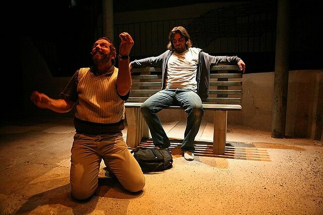 Albee Directs "The Zoo Story"