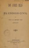 Promulgación del Código Civil