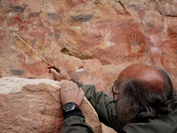 Arte rupestre, la cueva de las manos patrimonio cultural de Argentina y de la UNESCO