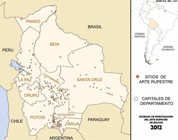 Arte rupestre en Bolivia
