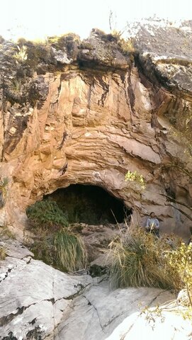 Arte Rupestre en Bolivia, cueva de Pumamachay