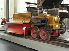 First electric train