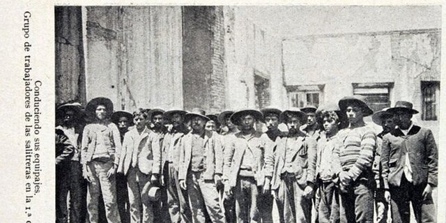 Matanza a obreros en el colegio Santa María de Iquique