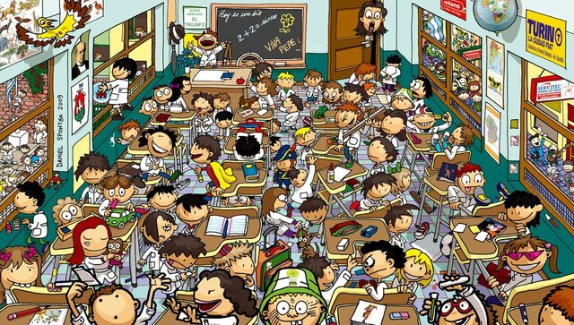 Docente en los años 80's