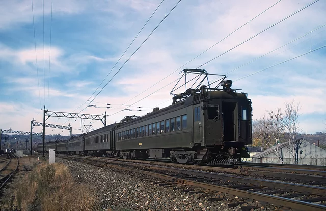 Electric trains were very popular