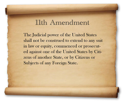 11th Amendment Passed by Congress