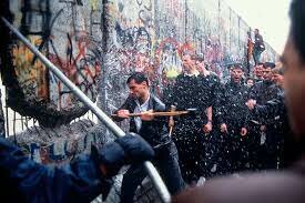 Berlin Wall comes down