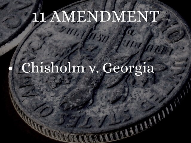 11th Amendment Adopted
