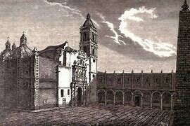 Inicio de construcción del colegio de Santa Cruz Tlatelolco (U4)