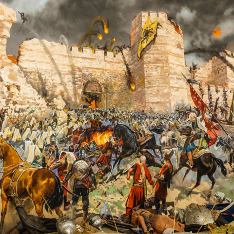 La caída de Constantinopla