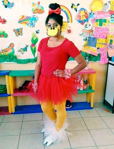 Primer bailable como Maeta sustituta