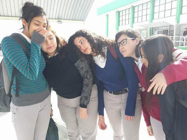 Mis primeras amigas en preparatoria