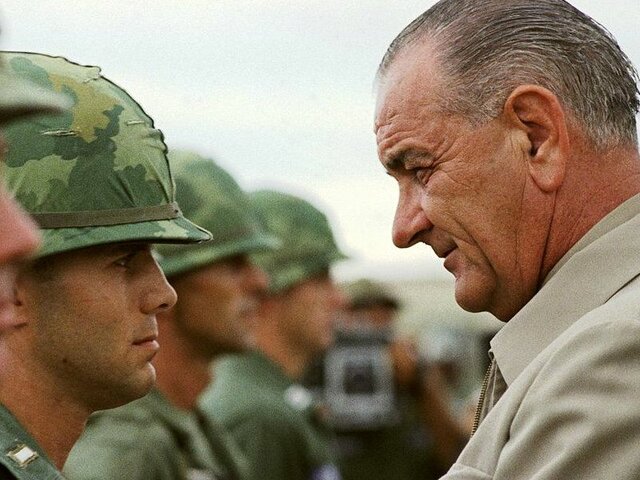 LBJ ordered 1st troops to Vietnam