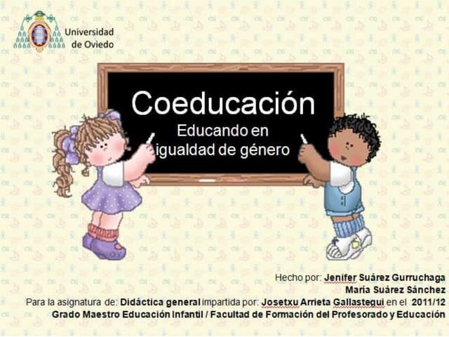 EN ESTADOS UNIDOS COEDUCACION Y EDUCACION SEPARADA